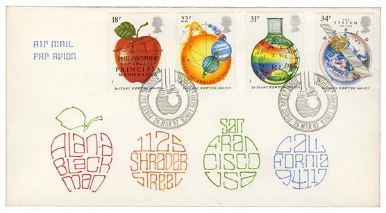 Alan Blackman: Isaac Newton: Woolsthorpe, UK, 1987 (7.5x4) 