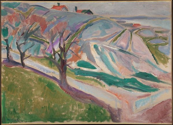 Edvard Munch, Landscape, Krager&oslash;